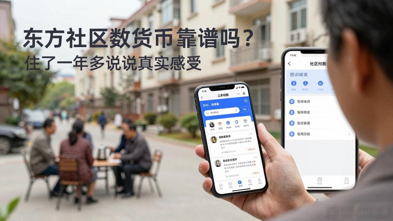 东方社区数字货币靠谱吗？住了一年多说说真实感受