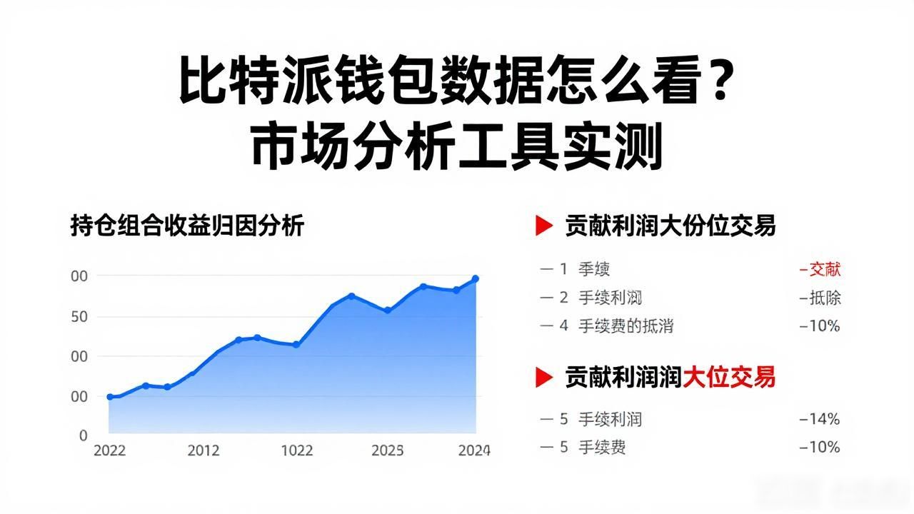 比特派钱包数据怎么看？市场分析工具实测