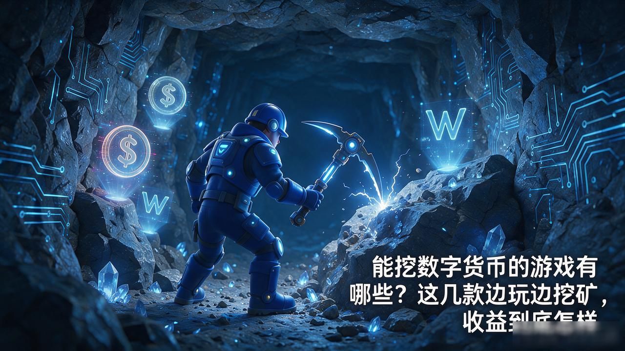 能挖数字货币的游戏有哪些？这几款边玩边挖矿，收益到底怎样