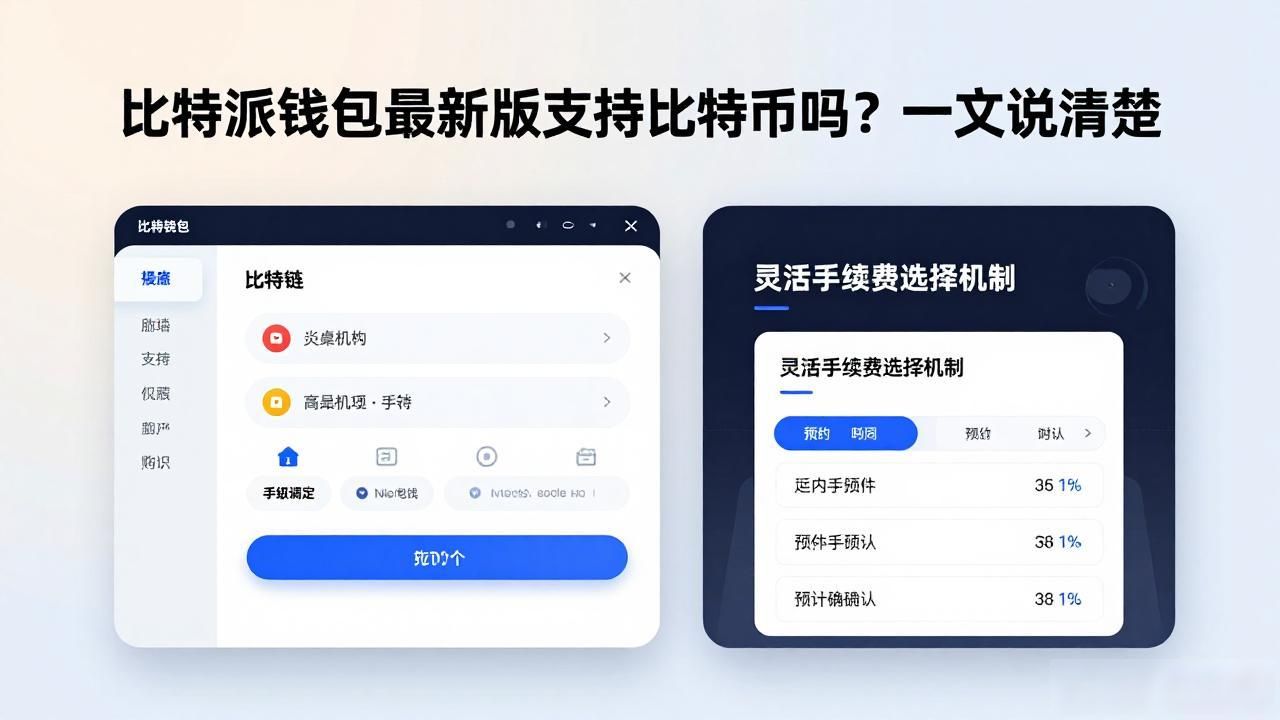 比特派钱包最新版支持比特币吗？一文说清楚
