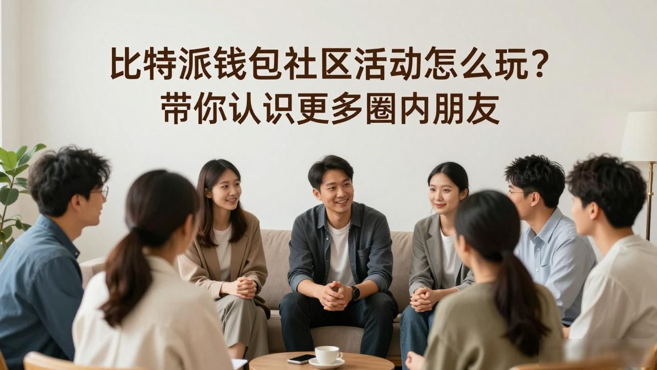 比特派钱包社区活动怎么玩？带你认识更多圈内朋友