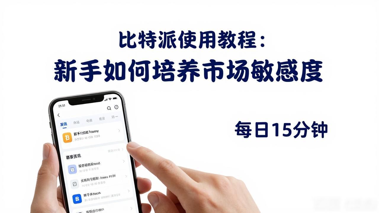 比特派使用教程：新手如何培养市场敏感度
