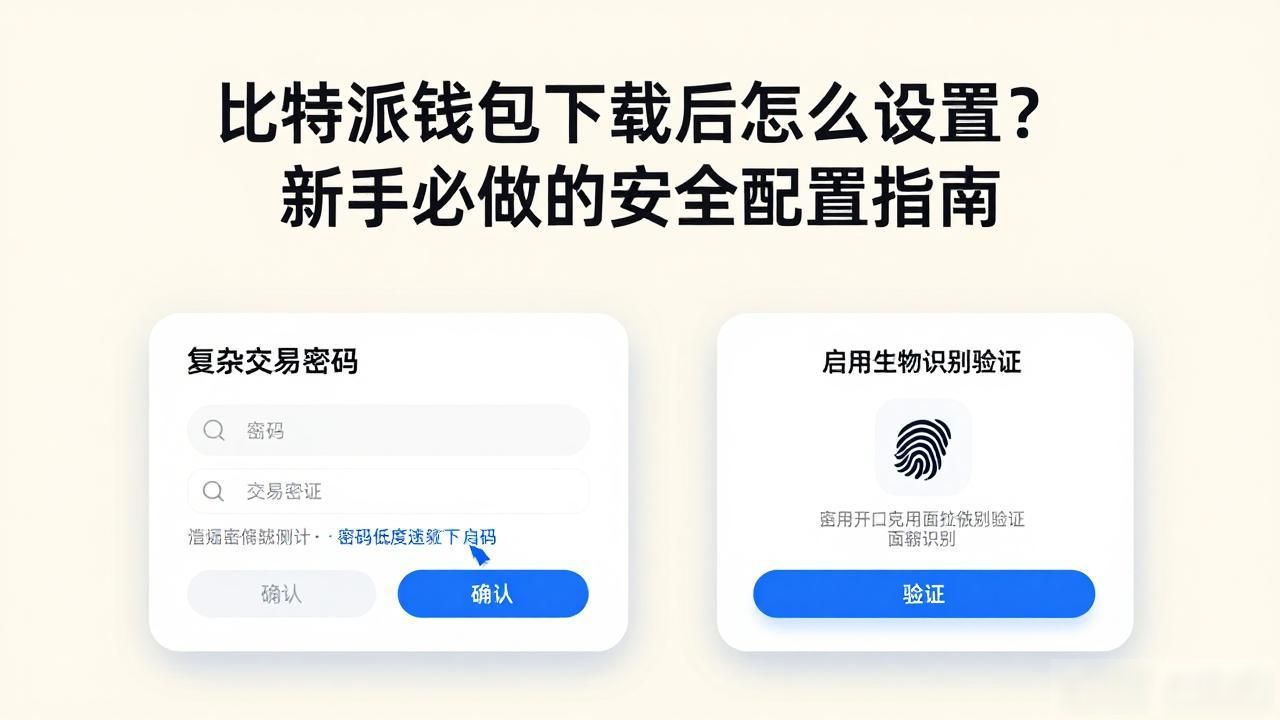 比特派钱包下载后怎么设置？新手必做的安全配置指南