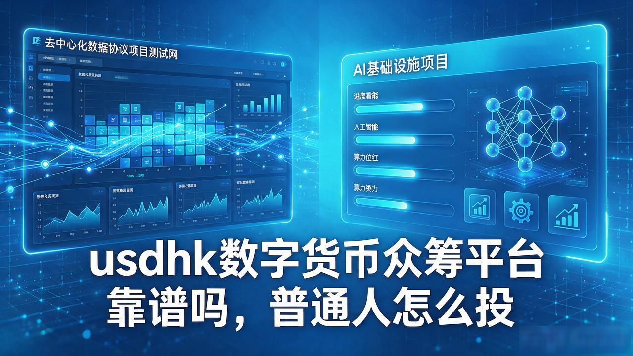 usdhk数字货币众筹平台靠谱吗，普通人怎么投