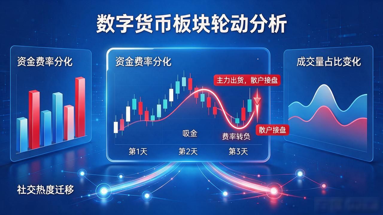 数字货币涨跌板块怎么看？把轮动节奏拆明白，选币不再靠运气