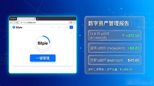 一键管理多个数字钱包，Bitpie官网下载指南