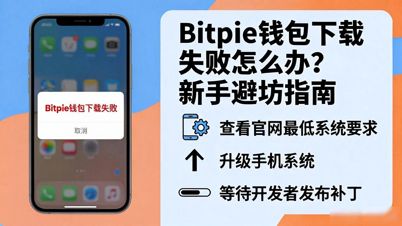 Bitpie钱包下载失败怎么办？新手避坑指南