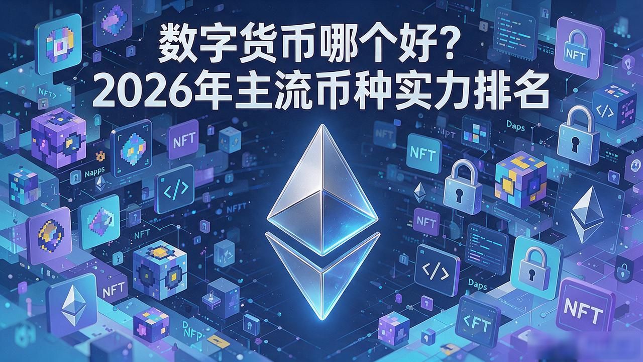 数字货币哪个好？2026年主流币种实力排名