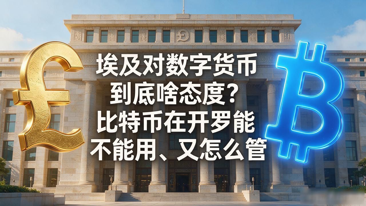 埃及对数字货币到底啥态度？比特币在开罗能不能用、又怎么管
