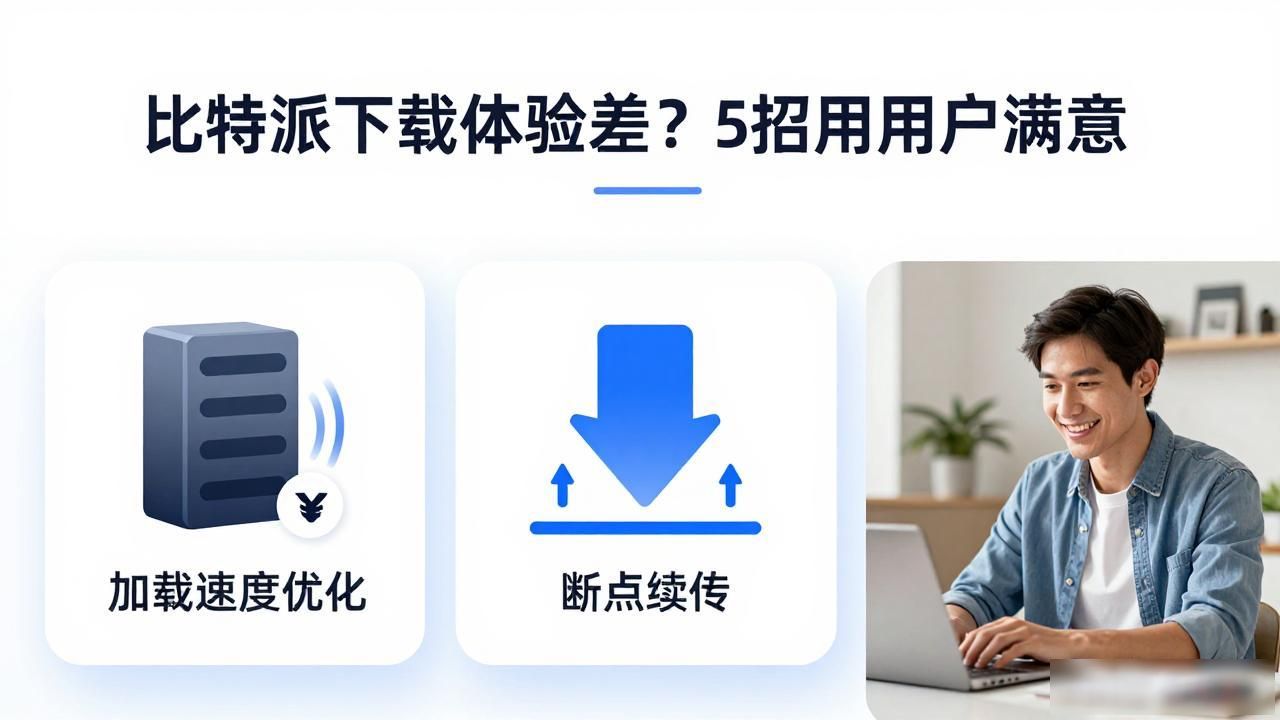 比特派下载体验差？5招让用户满意