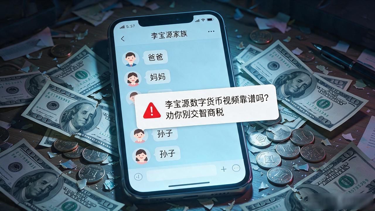 李宝源数字货币视频靠谱吗？劝你别交智商税