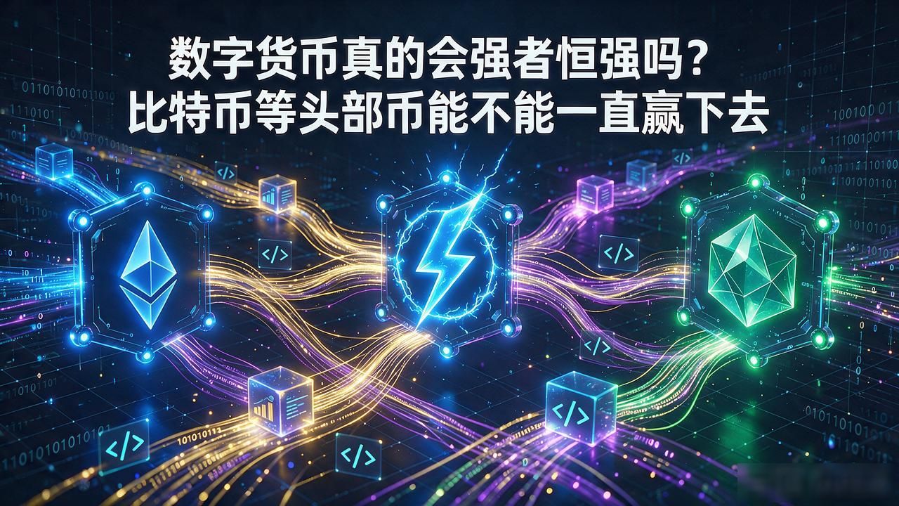 数字货币真的会强者恒强吗？比特币等头部币能不能一直赢下去