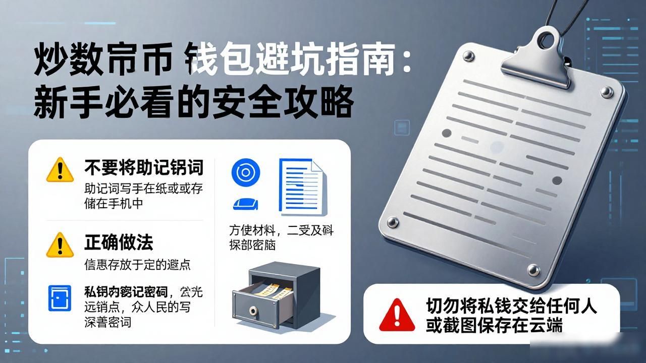 炒数字货币钱包避坑指南：新手必看的安全攻略