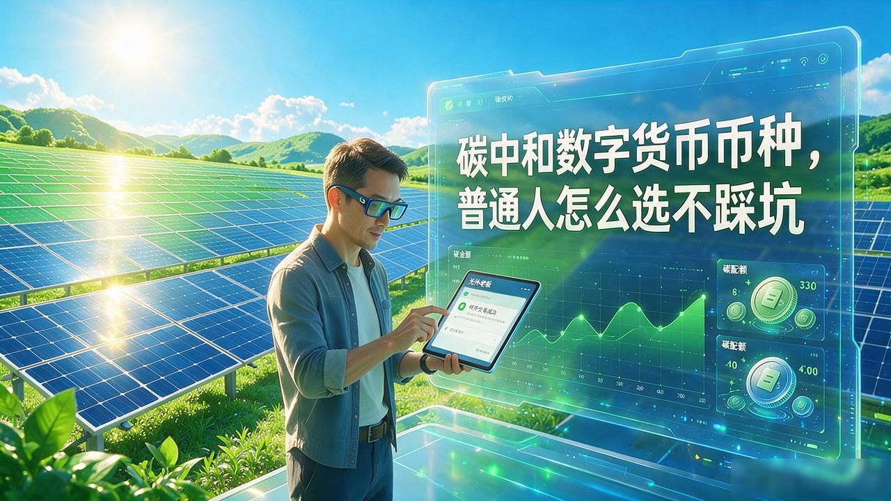 碳中和数字货币币种，普通人怎么选不踩坑