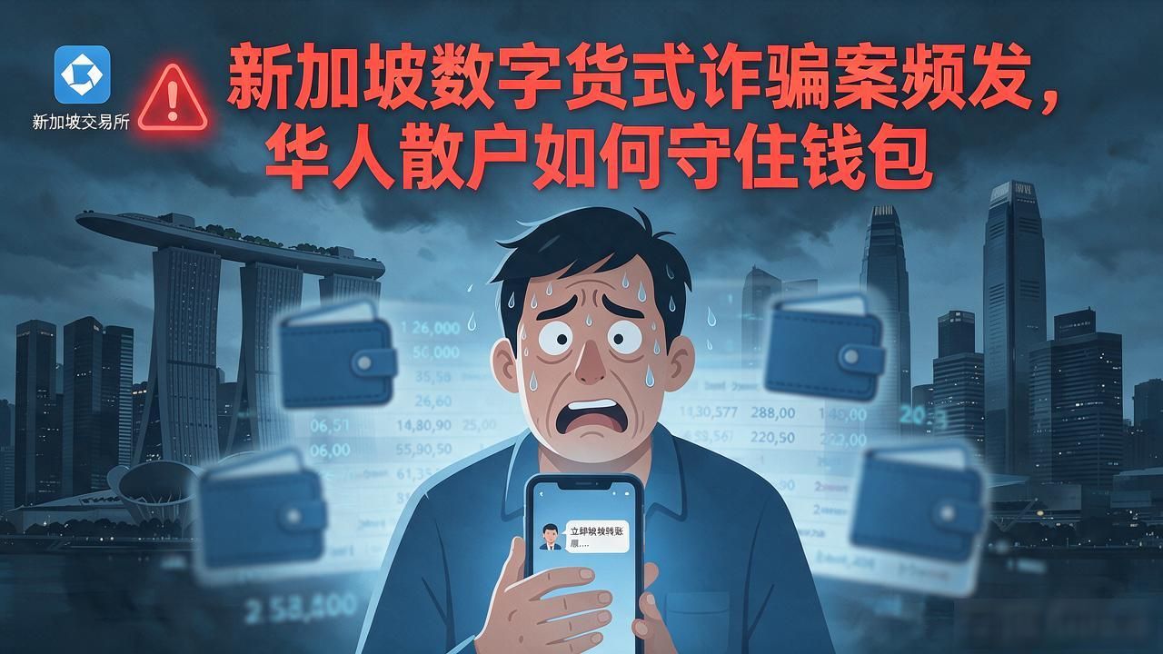 新加坡数字货币诈骗案频发，华人散户如何守住钱包