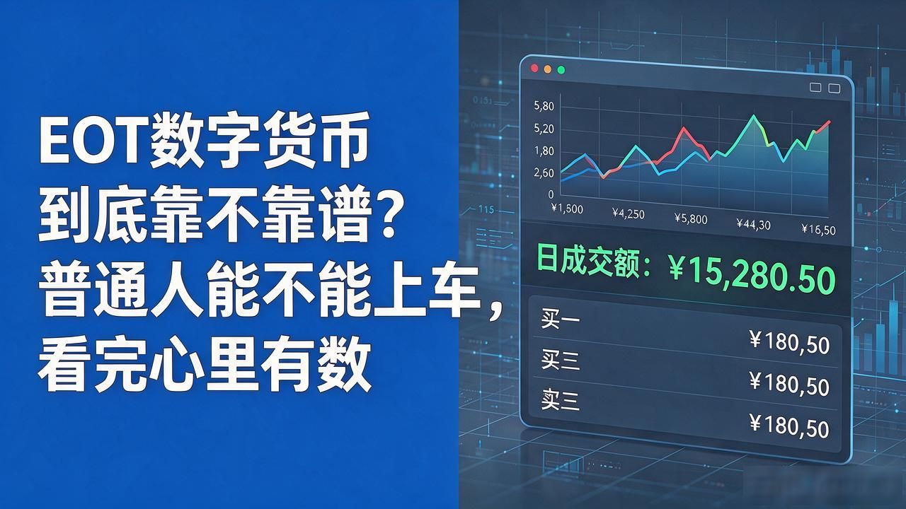 EOT数字货币到底靠不靠谱？普通人能不能上车，看完心里有数
