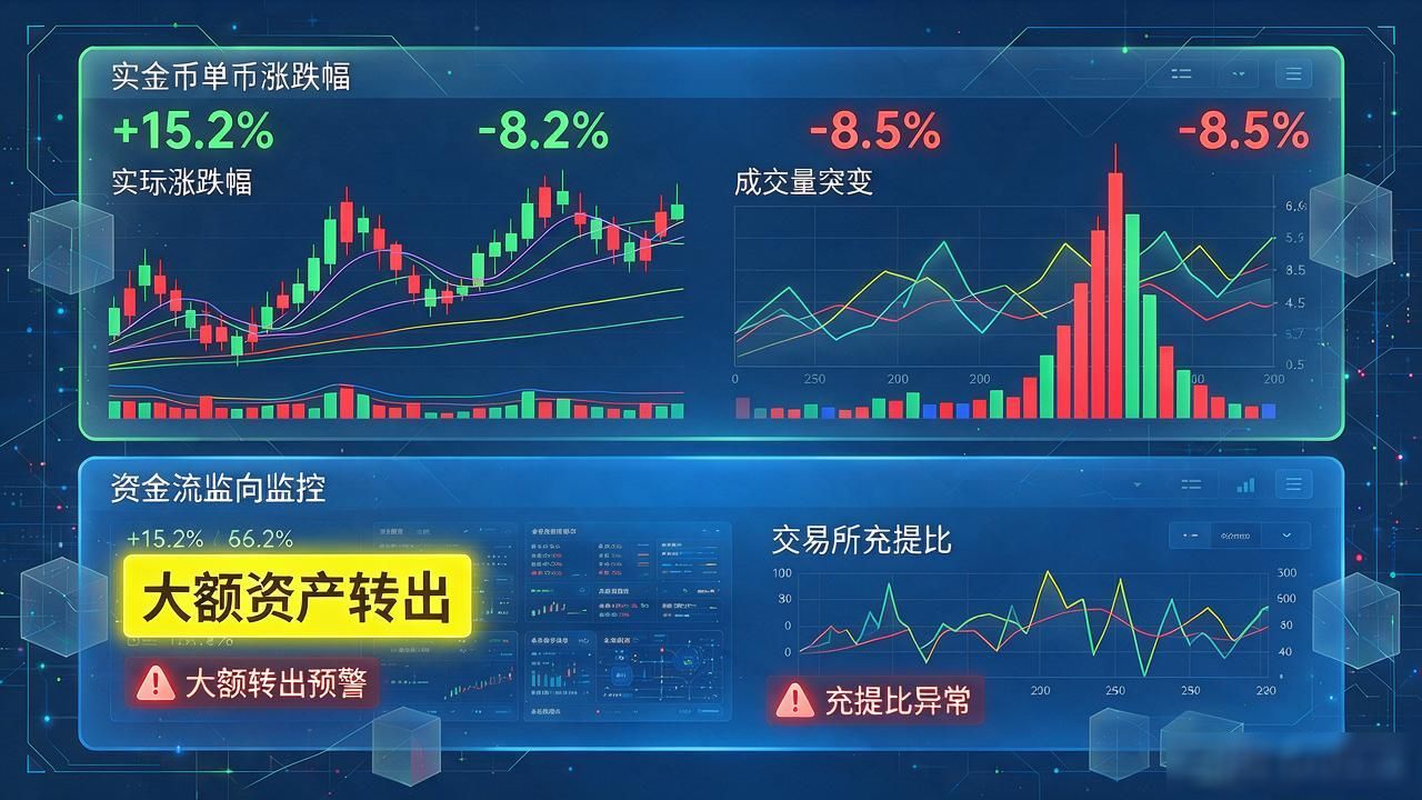 数字货币异动监控怎么搭，不靠人工盯盘也能抓住突发行情