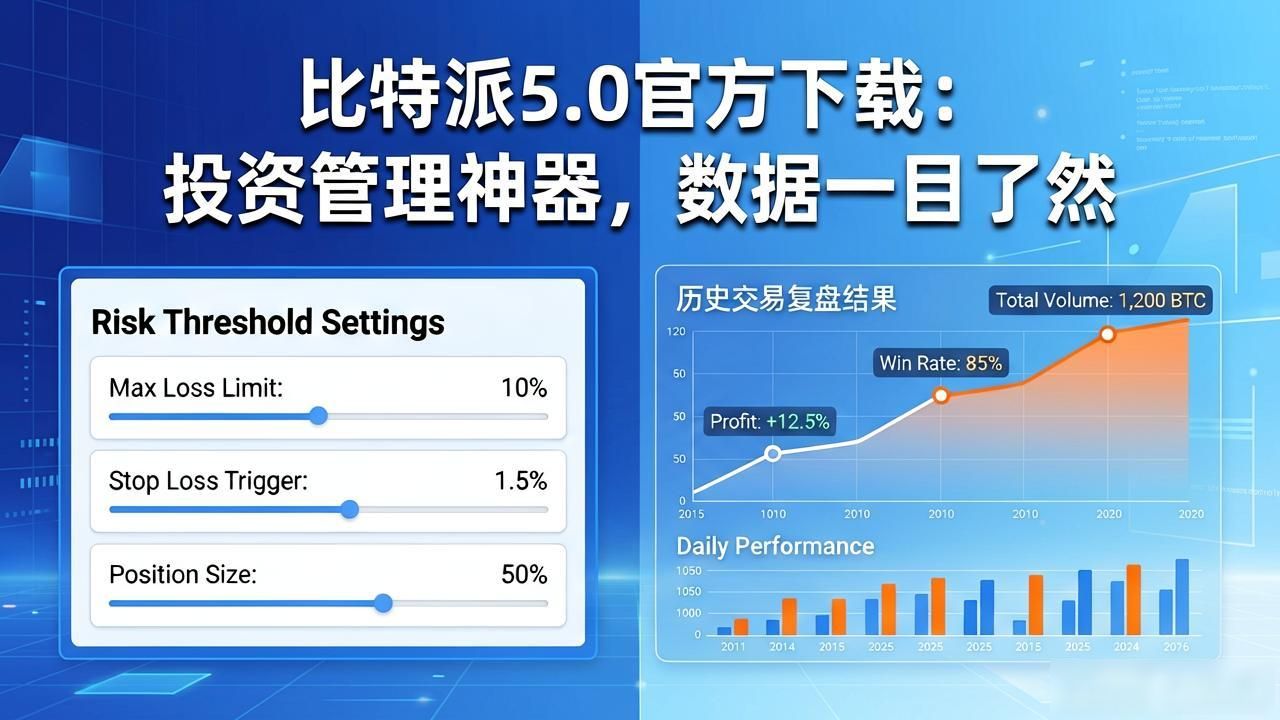 比特派5.0官方下载：投资管理神器，数据一目了然