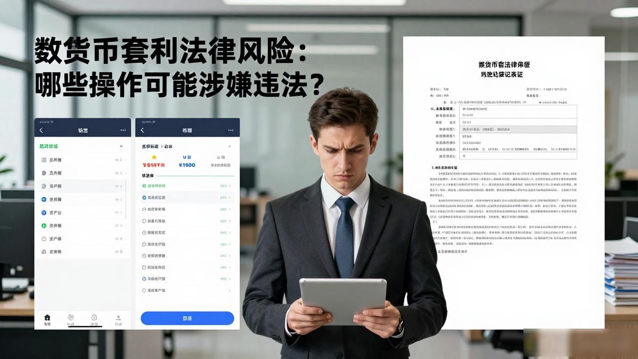 数字货币套利法律风险：哪些操作可能涉嫌违法？