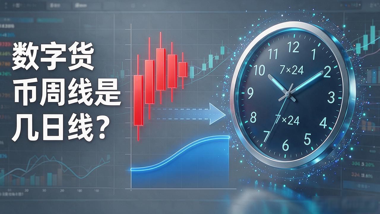 数字货币周线是几日线？5根日线合成一根，但细节决定你的盈亏