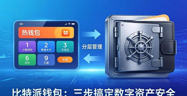 比特派钱包：三步搞定数字资产安全