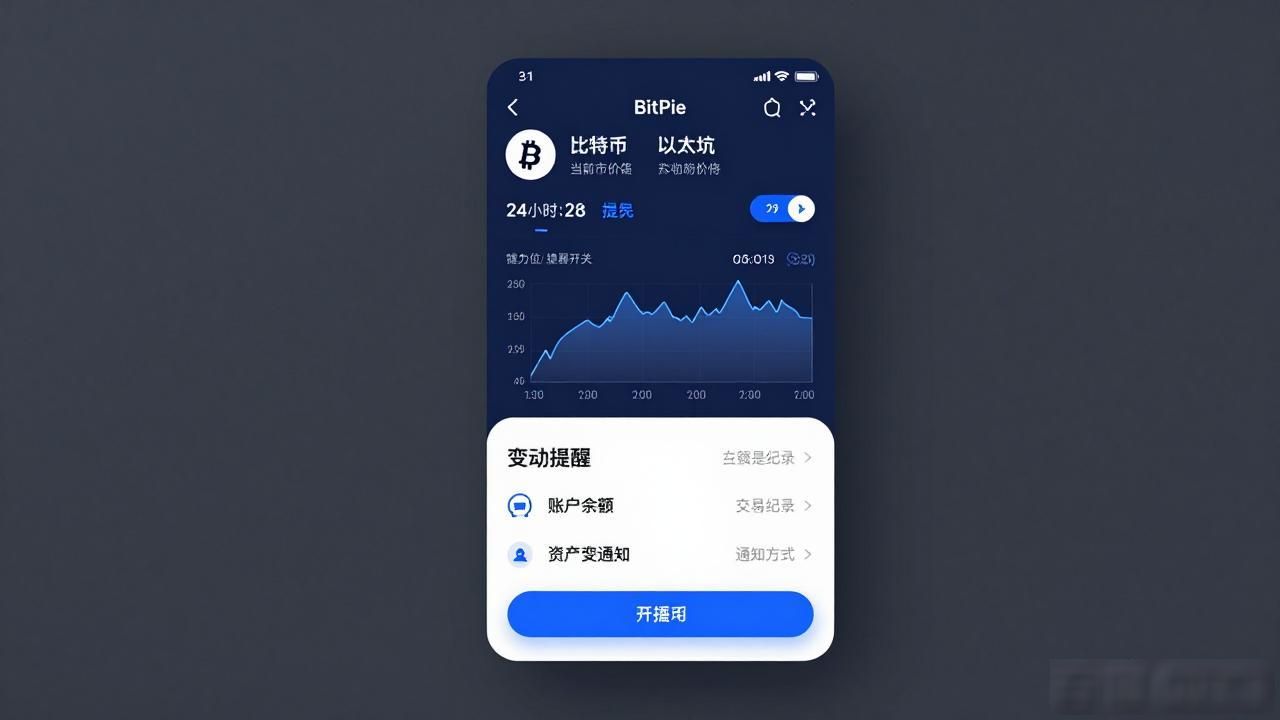BitPie安卓设置交易提醒，钱包资产实时掌握