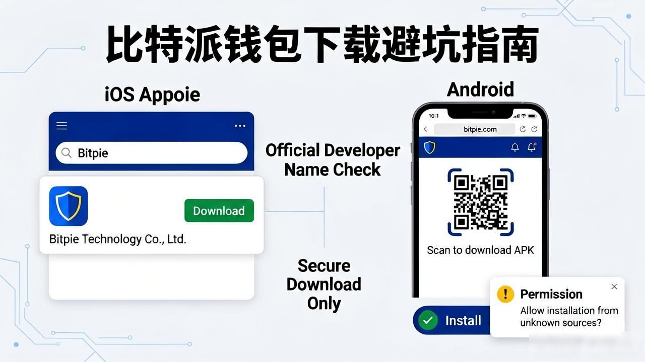 比特派钱包下载避坑指南：官方渠道与安全步骤详解