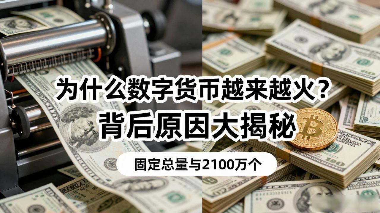 为什么数字货币越来越火？背后原因大揭秘