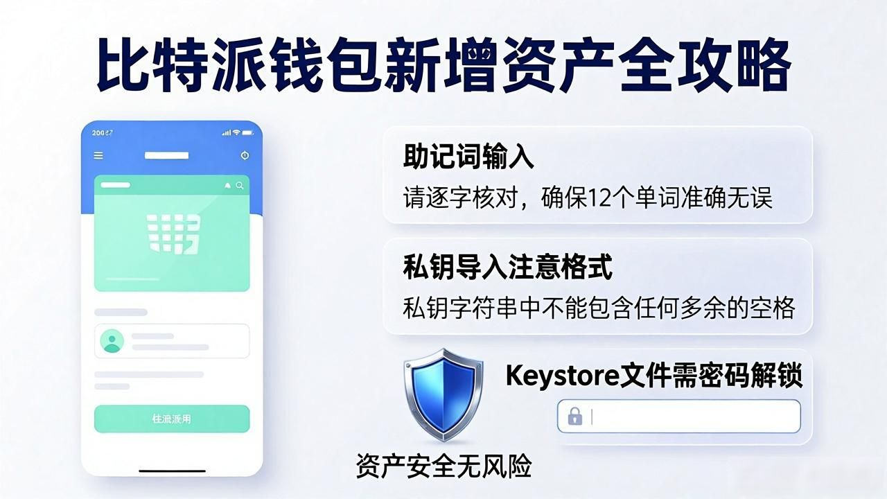 比特派钱包新增资产全攻略