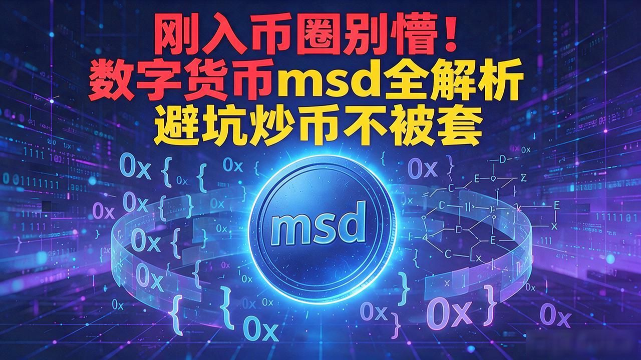 刚入币圈别懵！数字货币msd全解析 避坑炒币不被套