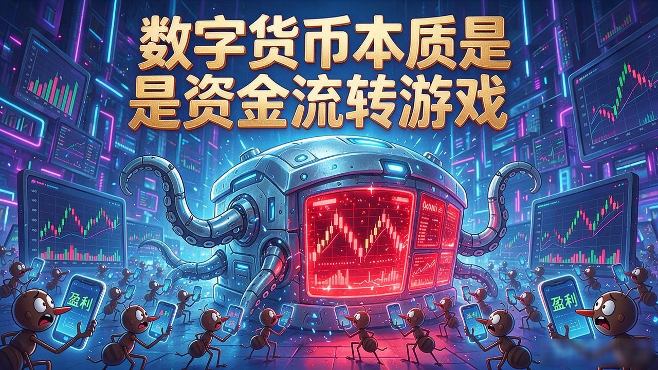 数字货币本质是资金流转游戏