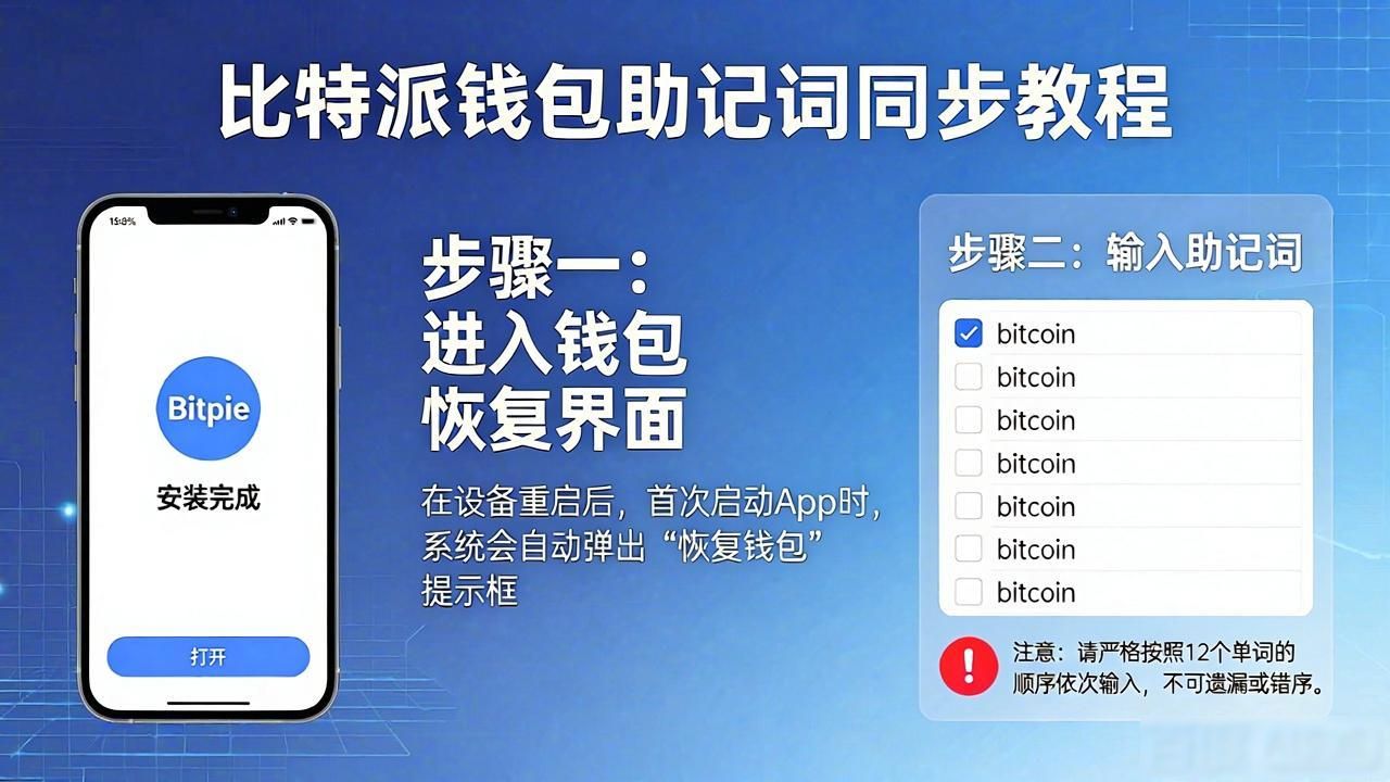 比特派钱包使用教程_比特派钱包_如何在比特派钱包app中文版中同步设备