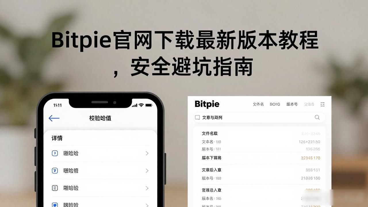 Bitpie官网下载最新版本教程，安全避坑指南