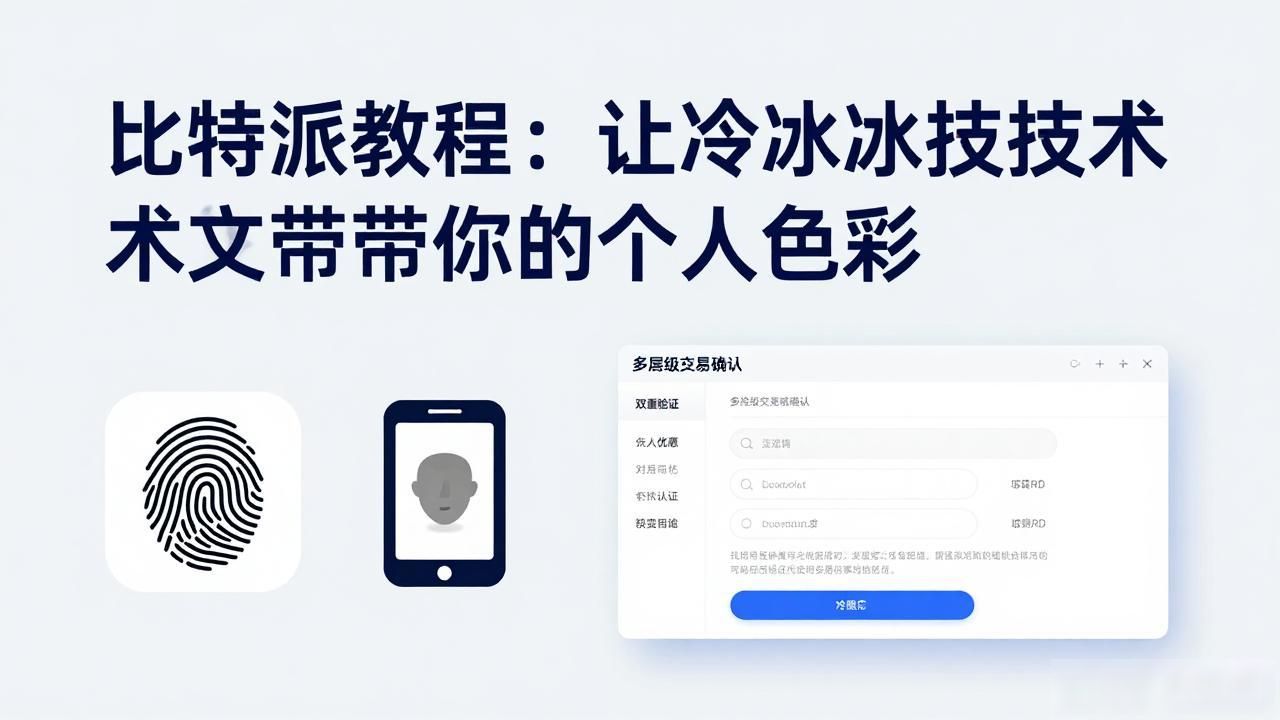 比特派教程：让冷冰冰的技术文档带上你的个人色彩