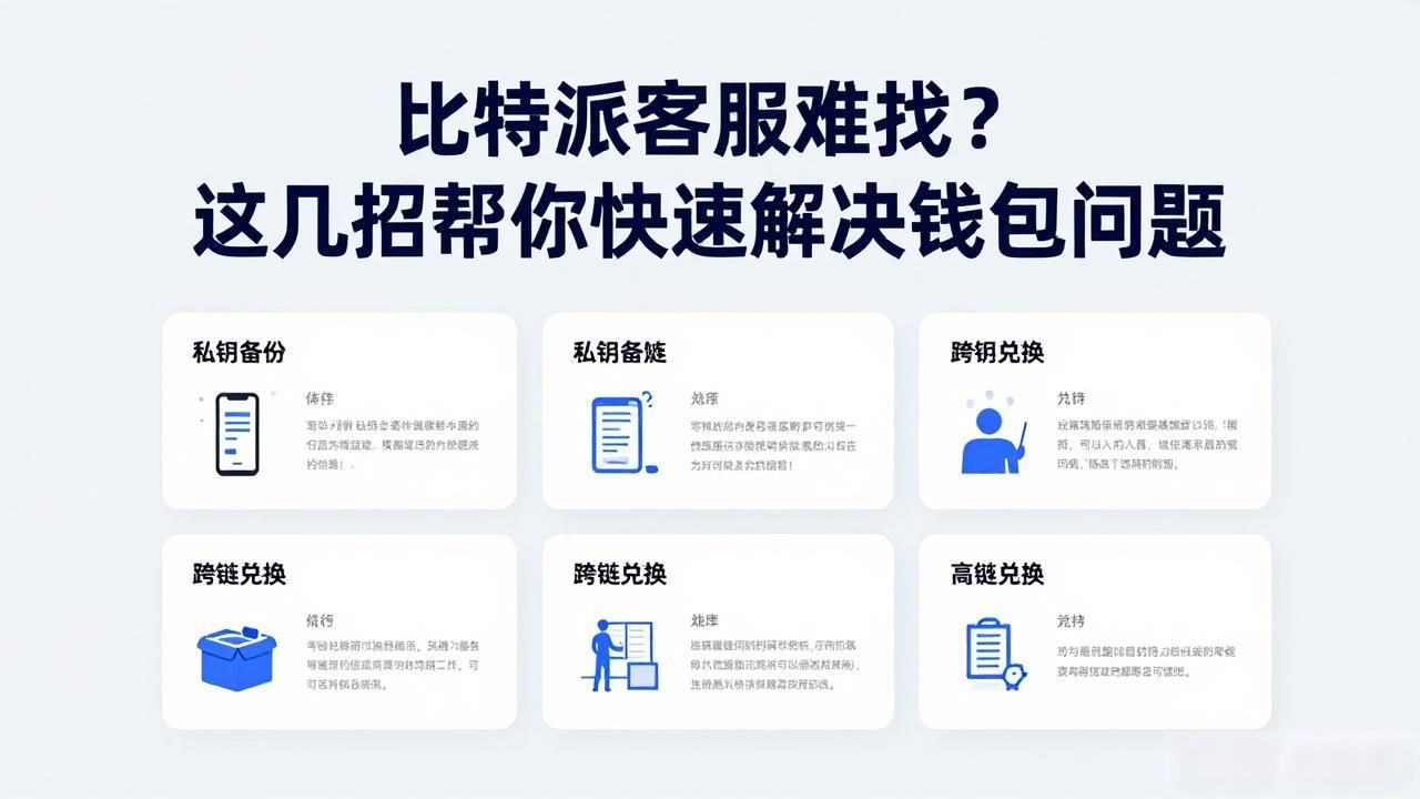 比特派客服难找？这几招帮你快速解决钱包问题
