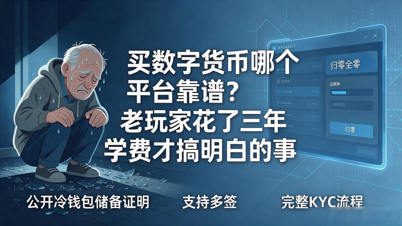 买数字货币哪个平台靠谱？老玩家花了三年学费才搞明白的事