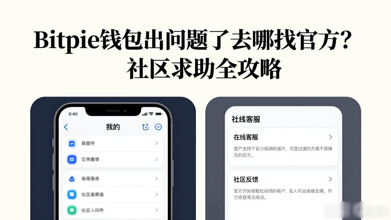 Bitpie钱包出问题了去哪找官方？社区求助全攻略