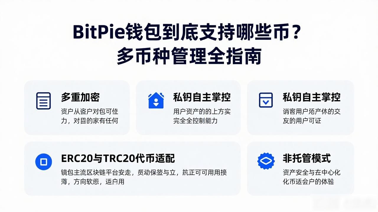BitPie钱包到底支持哪些币？多币种管理全指南
