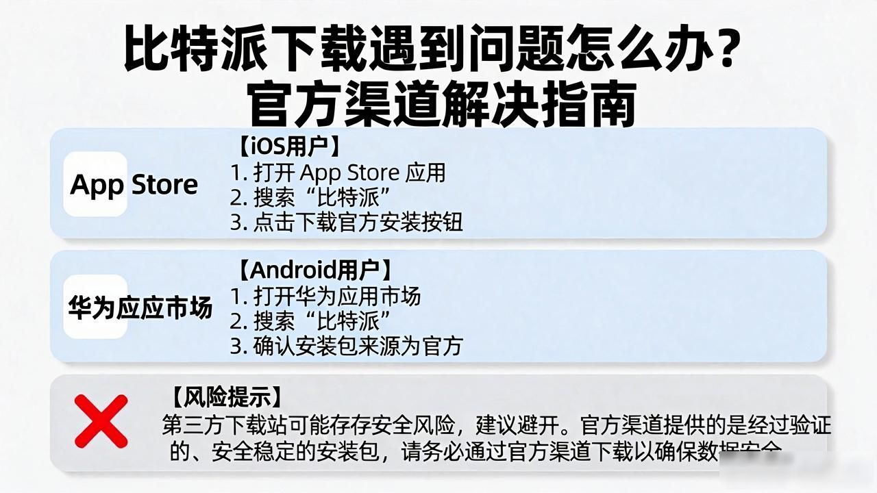 比特派下载遇到问题怎么办？官方渠道解决指南