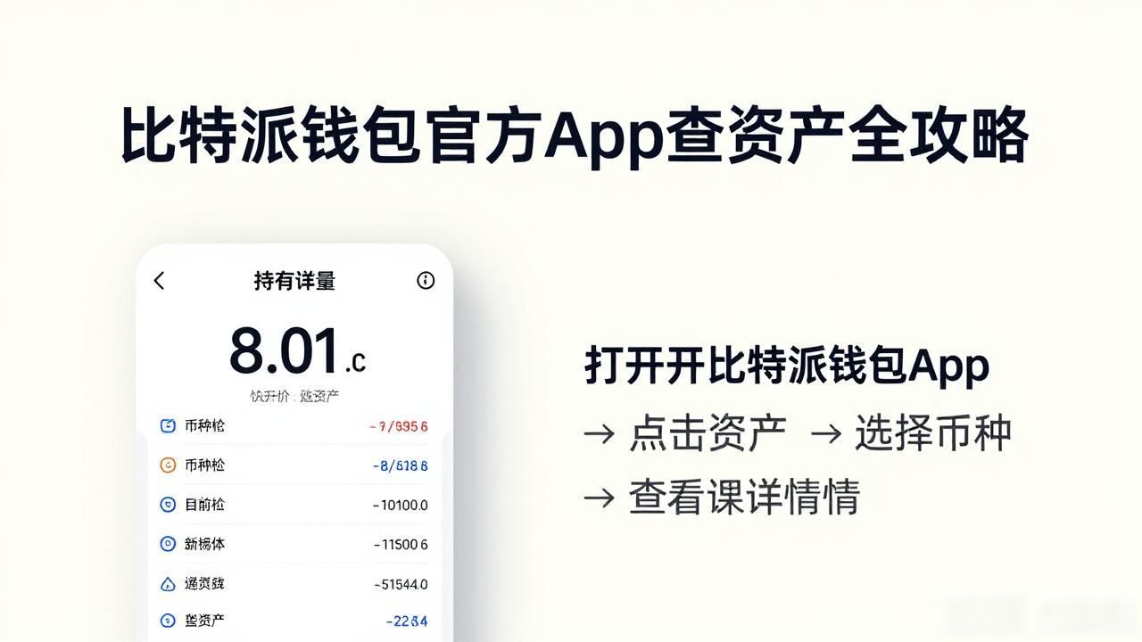 比特派钱包官方App查资产全攻略