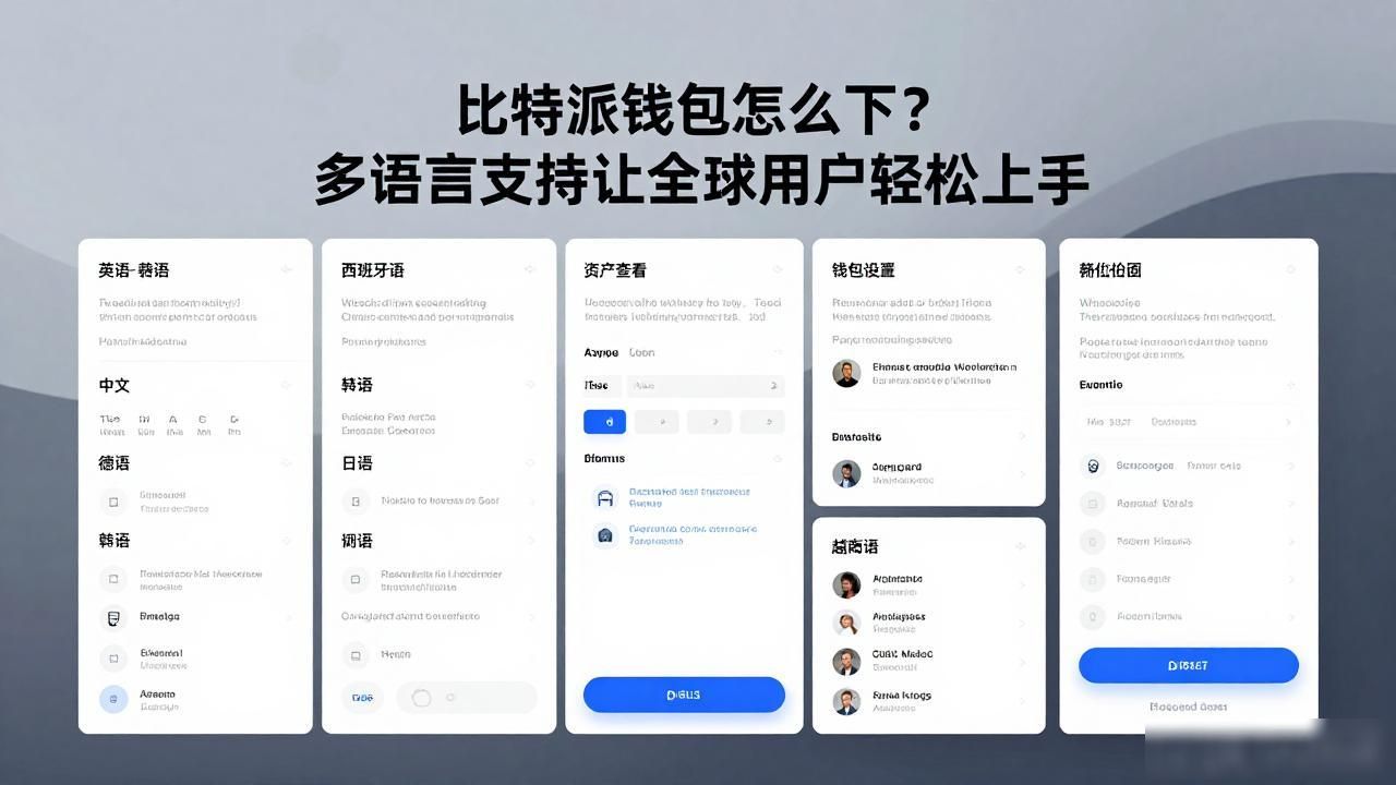 比特派钱包怎么下？多语言支持让全球用户轻松上手