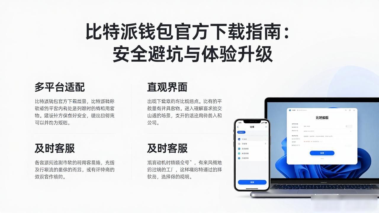 比特派钱包官方下载指南：安全避坑与体验升级