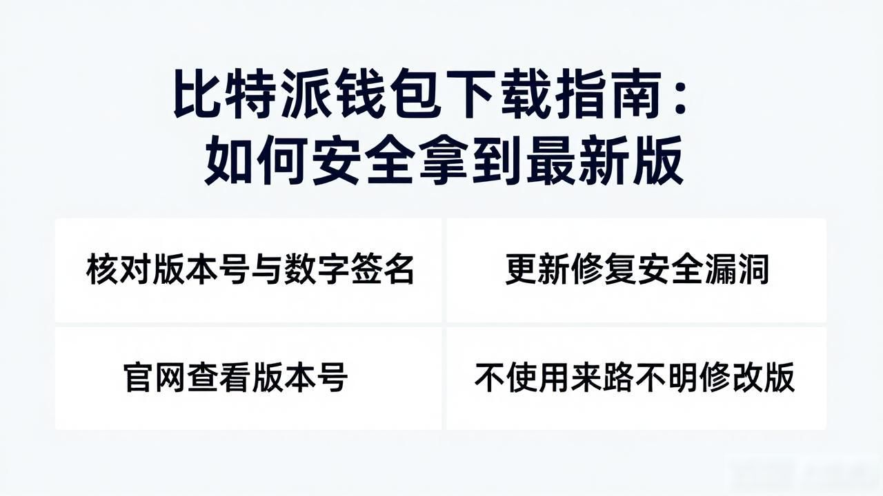 比特派钱包下载指南：如何安全拿到最新版