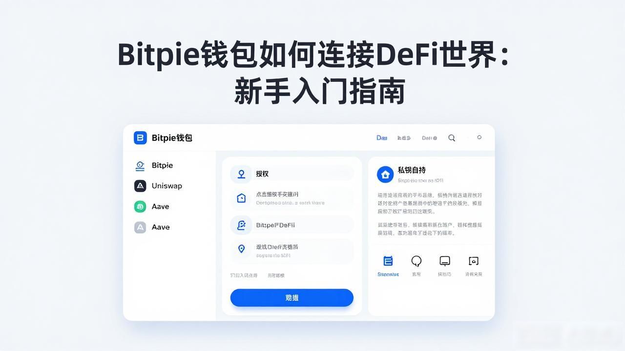 Bitpie钱包如何连接DeFi世界：新手入门指南