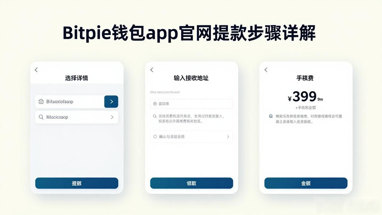 Bitpie钱包app官网提款步骤详解