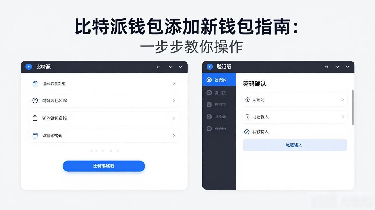 比特派钱包添加新钱包指南：一步步教你操作