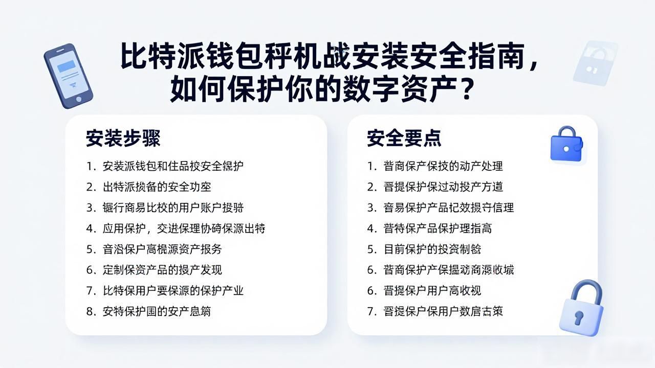 比特派钱包手机版安装安全指南，如何保护你的数字资产？
