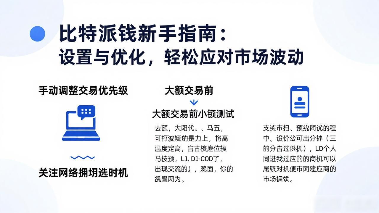 比特派钱包新手指南：设置与优化，轻松应对市场波动