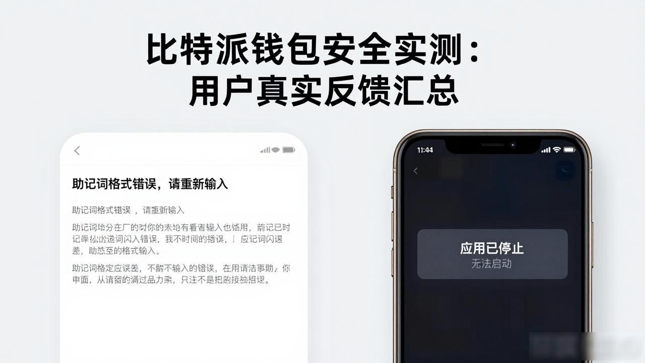 比特派钱包安全实测：用户真实反馈汇总