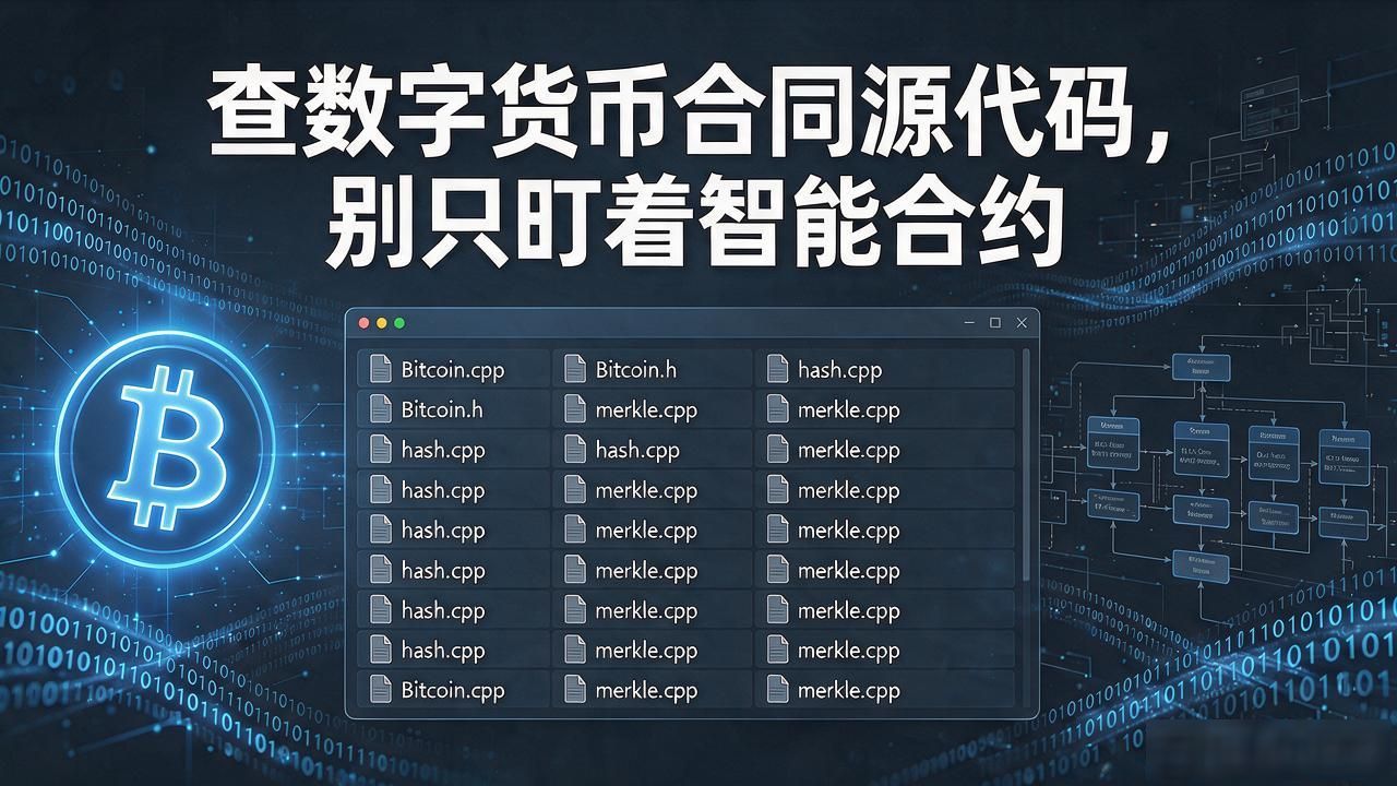 查数字货币合同源代码，别只盯着智能合约